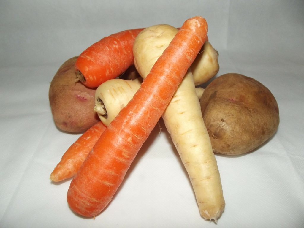 Carrots and Parsnips baked recipe