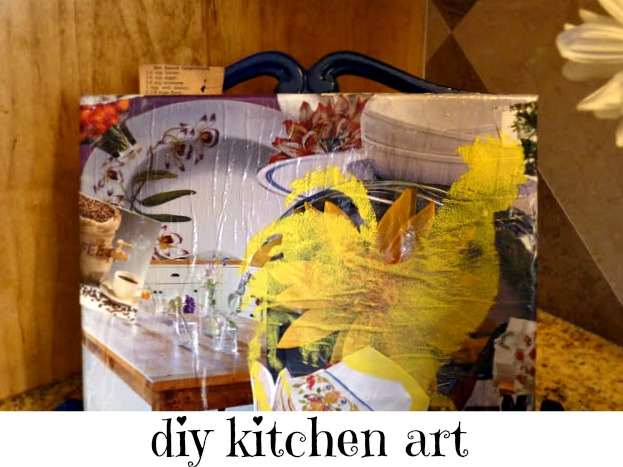 diy kitchen art