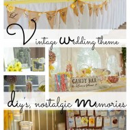 vintage wedding theme
