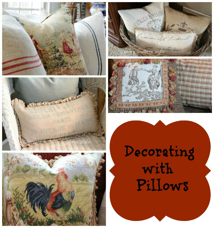 Decorating with pillows