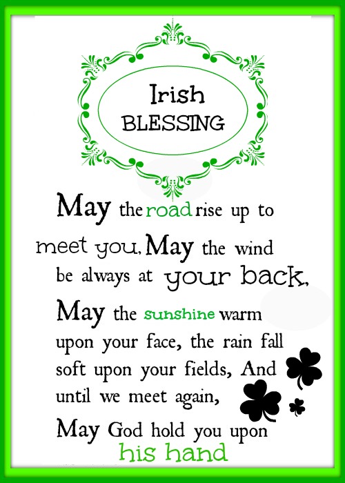 irish blessings
