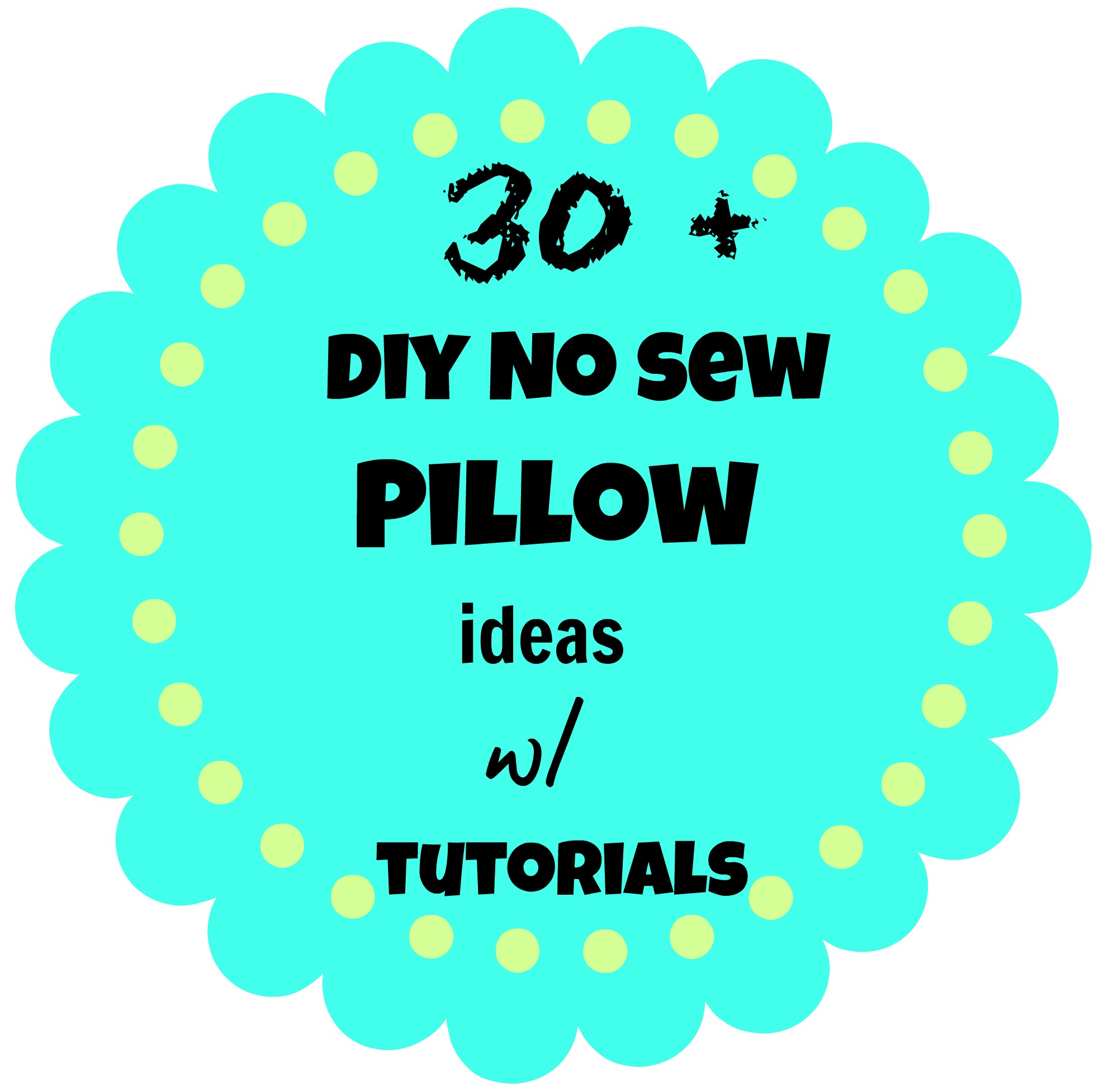 diy no sew pillow ideas