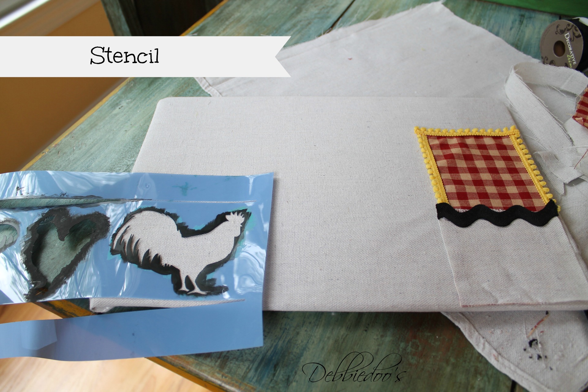 diy placemat and placeset holder 009