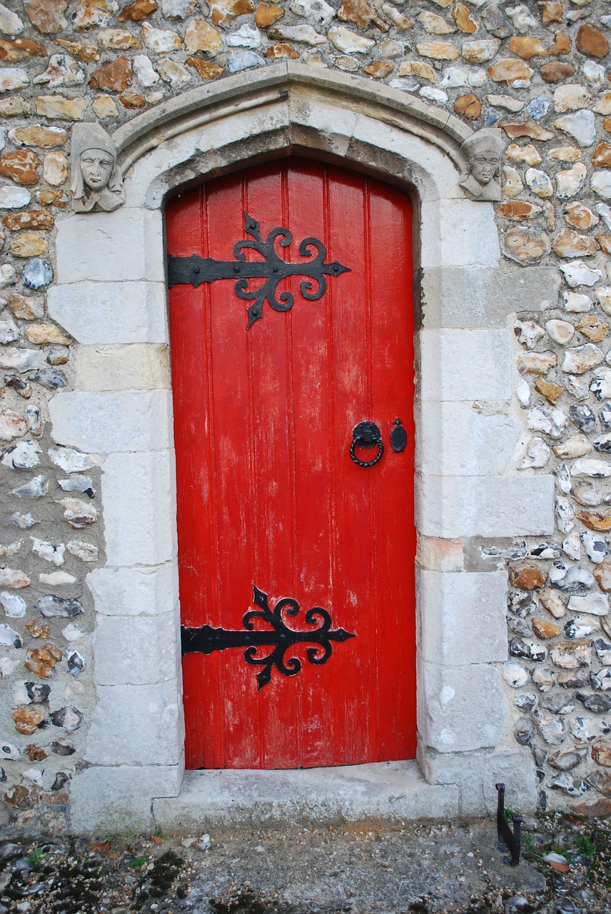 Meaning and significance of a red door