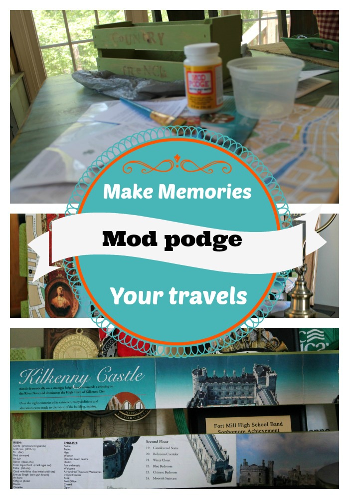 mod podge your travels