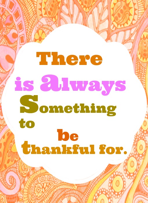 Happy to be thankful free printable