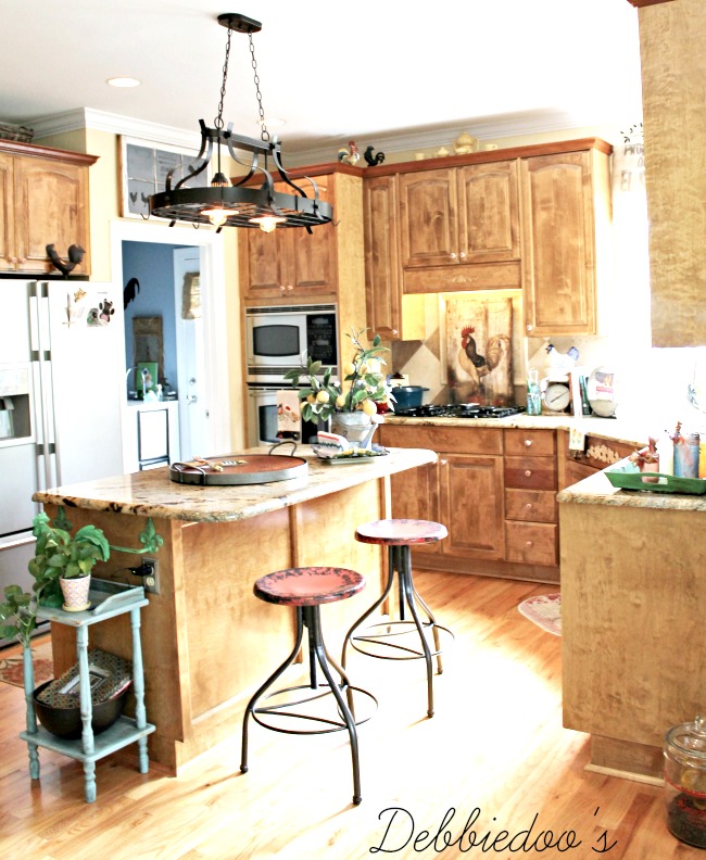 Rustic decor kitchen