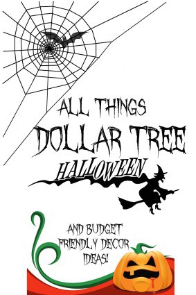 All things dollar tree Halloween