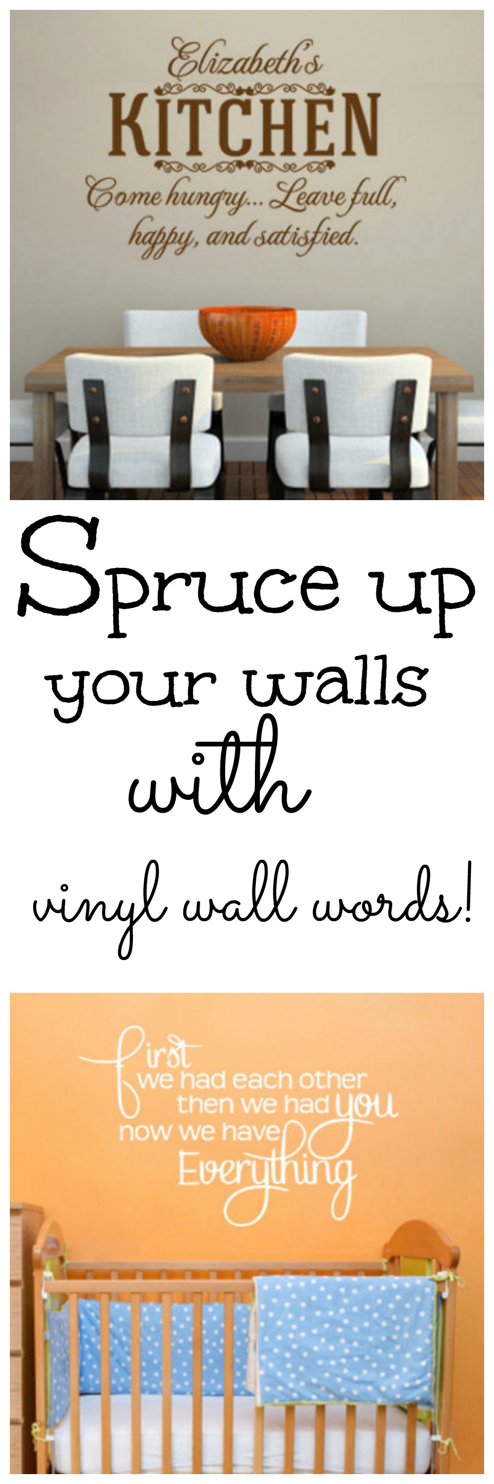 vinyl wall words