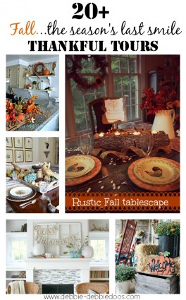 Thankful fall series of homes