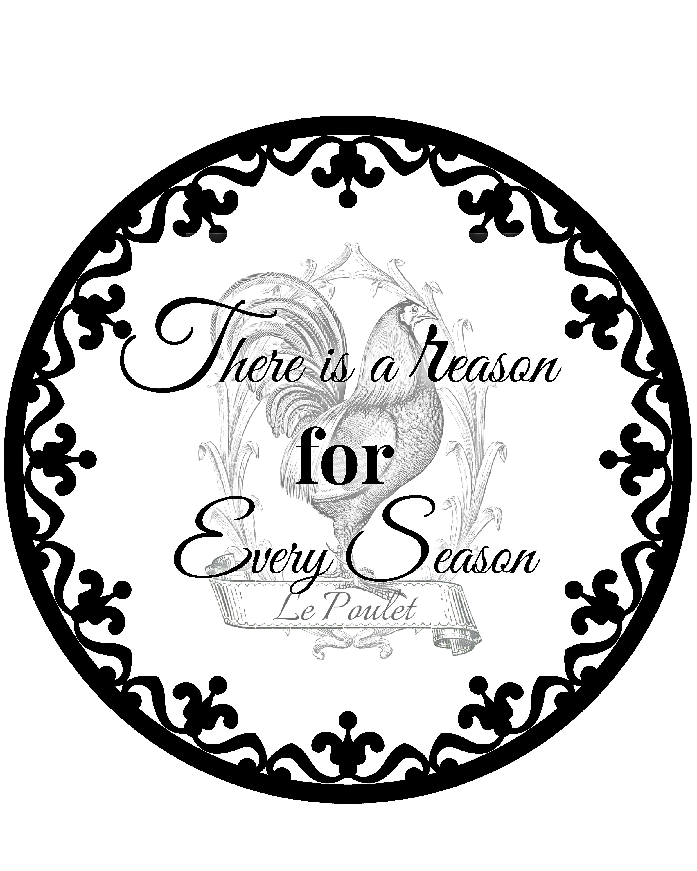 There is a reason for every season