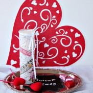 Valentine candle