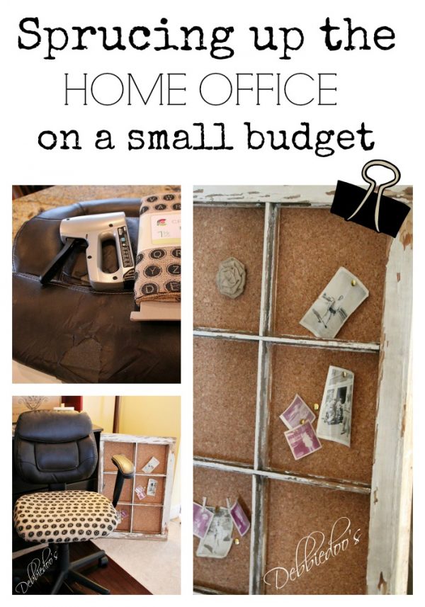 Sprucing up the home office on a small budget