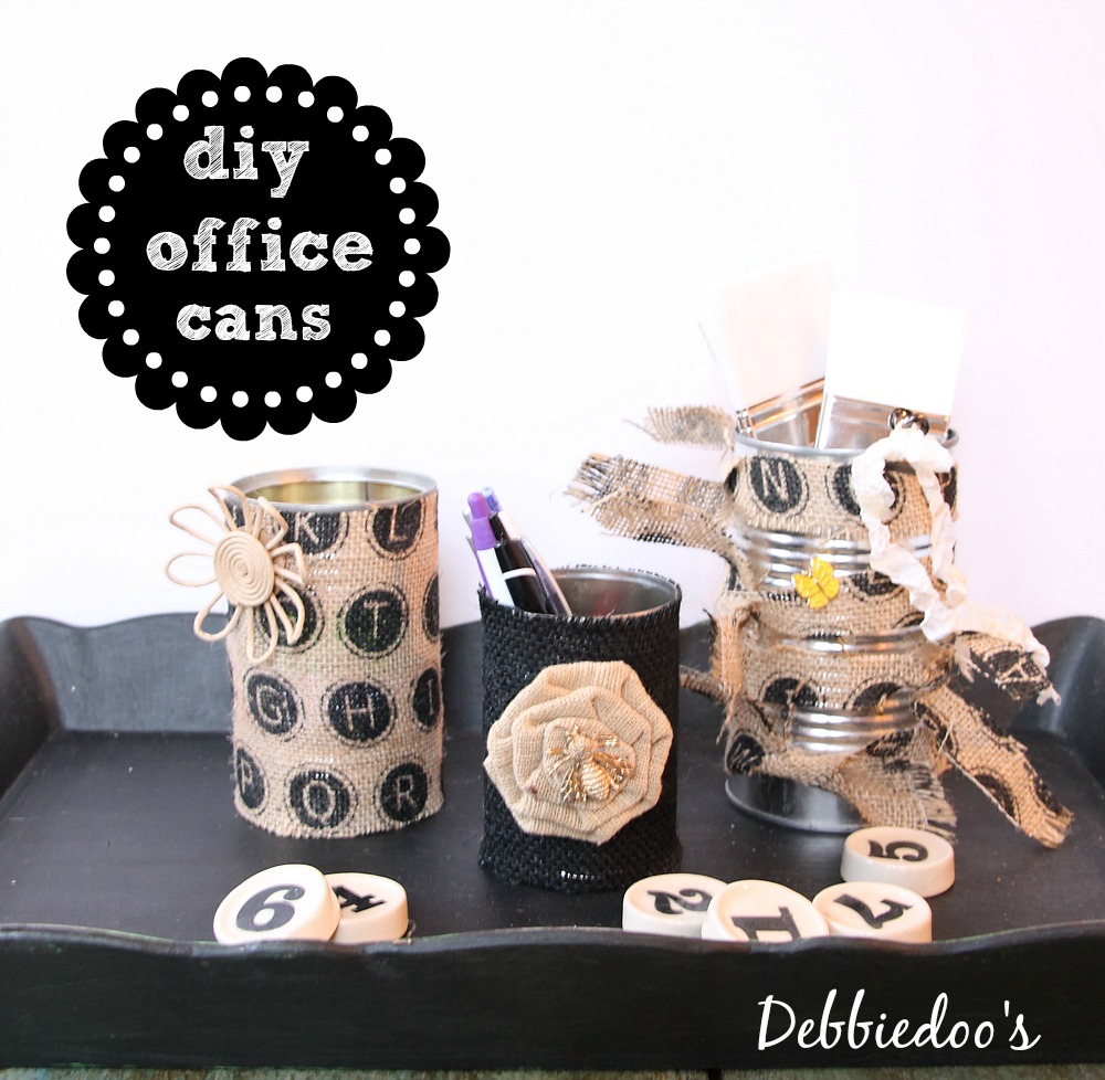 diy office cans