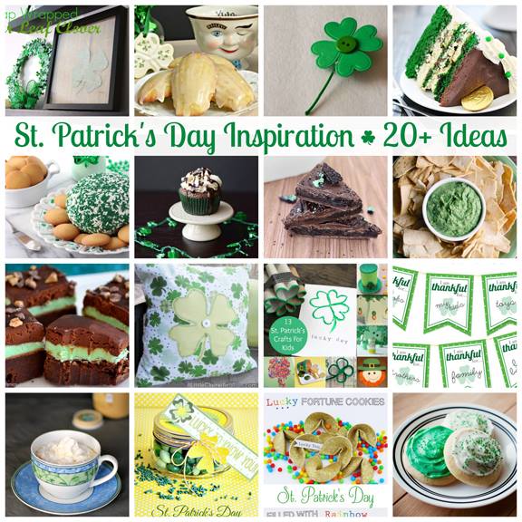 20+ St. Patrick's day crafts and recipes