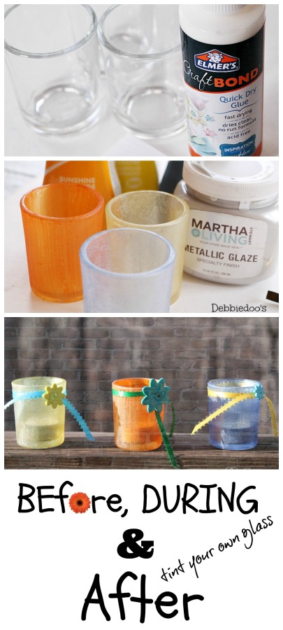 Tint your own glass with rit dye