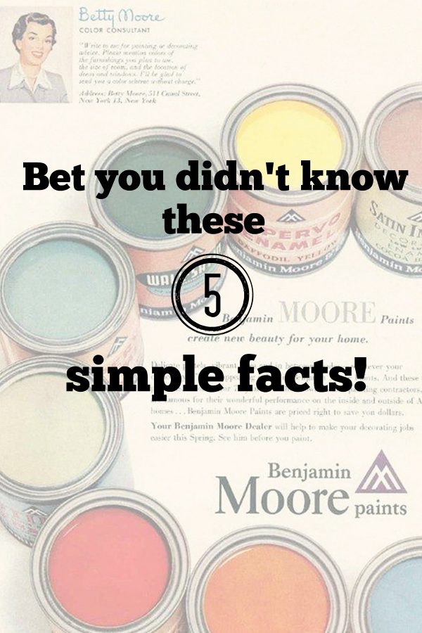 5 Facts on Benjamin Moore paint