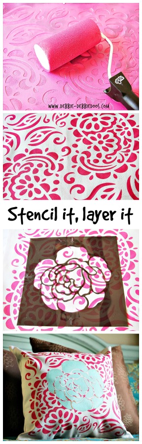 How to stencil a layered look