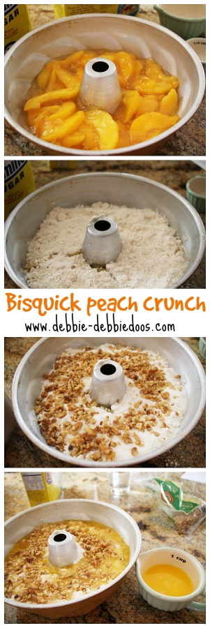 bisquick peach crunch
