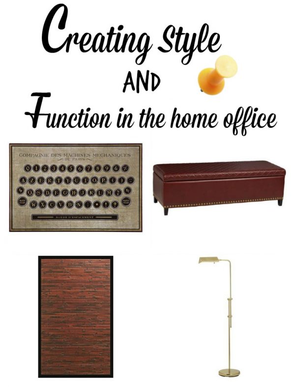 creating style and function in the home office