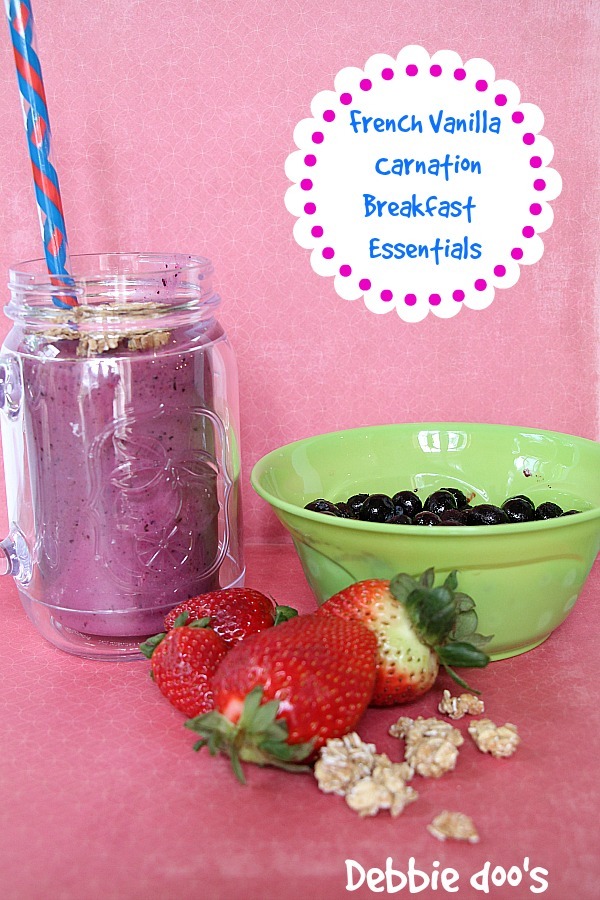 How to make a smoothie with Carnation Breakfast essentials 007