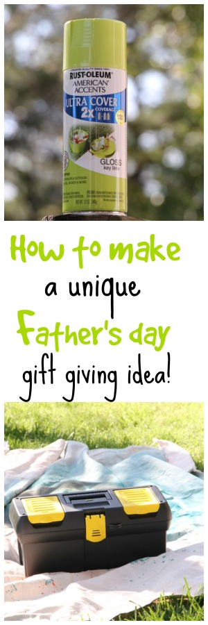 How to make a unique Father's day gift giving idea. #Givebakerybecause