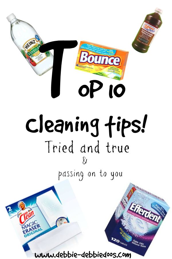 Top 10 cleaning tips
