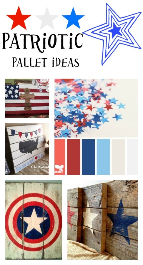 Patriotic pallet ideas