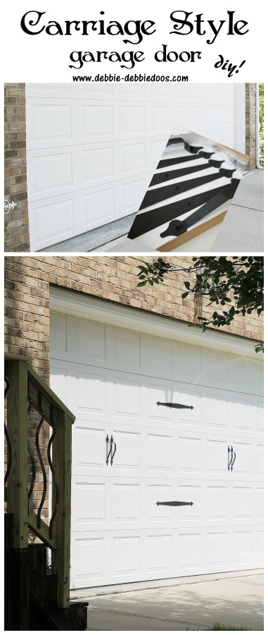 Carriage style garage door