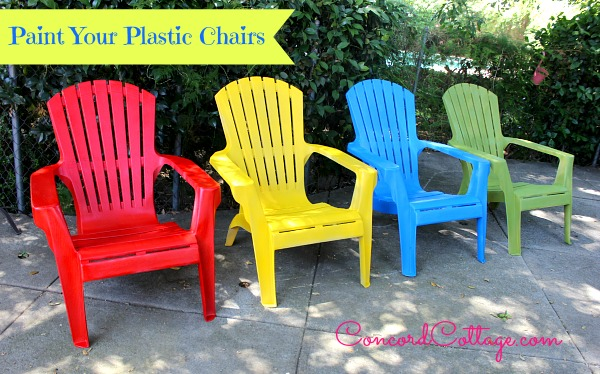 Paint-Plastic-Chairs