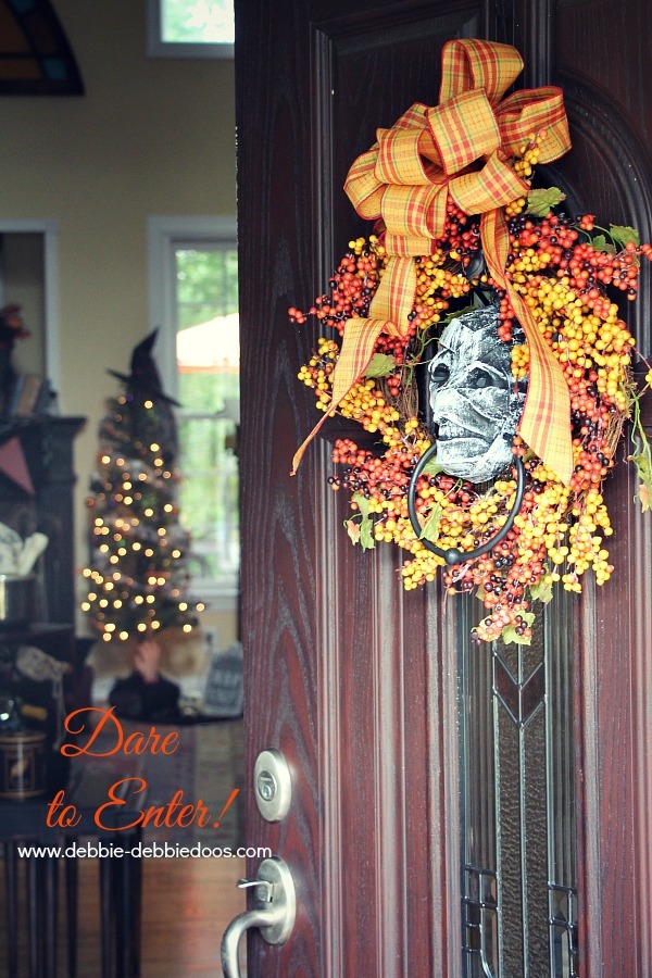 Enter if you dare Halloween decorated home