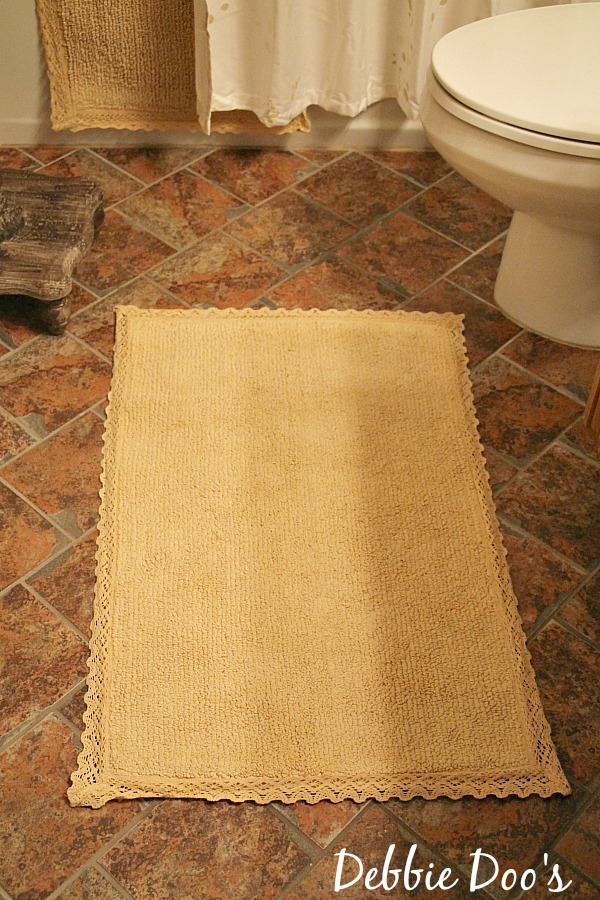 Bathroom rug from Home goods