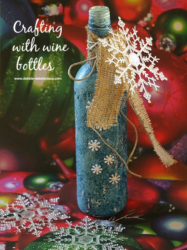 Crafting with wine bottles