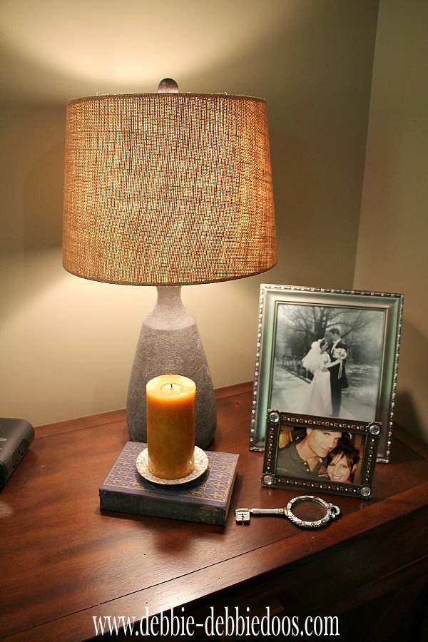 Lamp from home goods