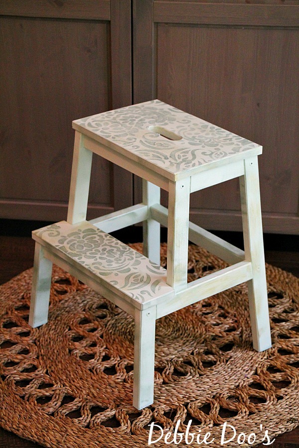 Painting an IKEA step stool