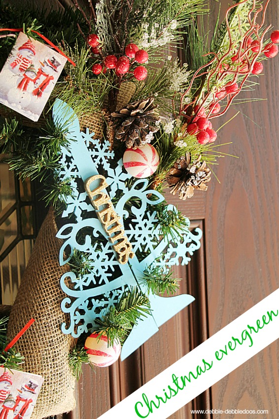 Christmas wreath Classic evergreen 