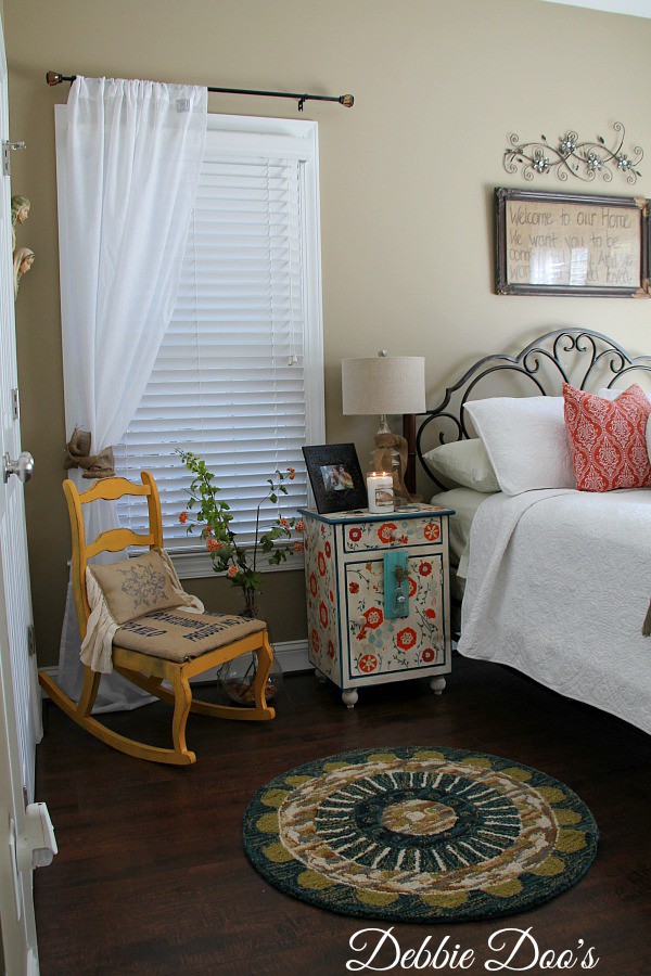 guest bedroom makeover from home goods