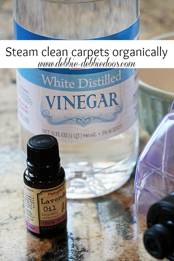 How to steam clean your carpets organically