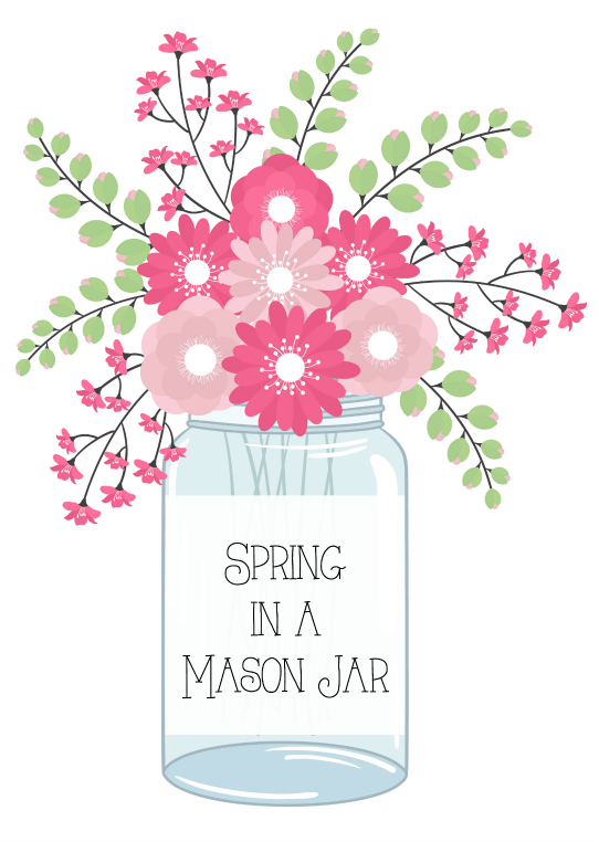 Spring in a Mason Jar1
