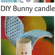 diy easter candle