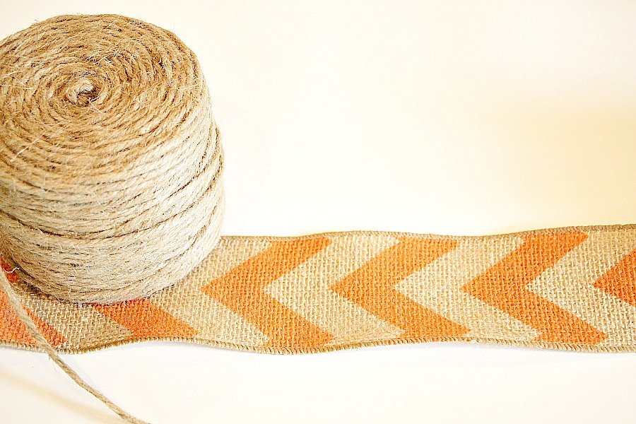 Burlap Bow Materials: