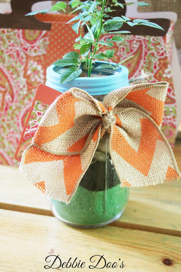 mason jar gift idea for Mother's
