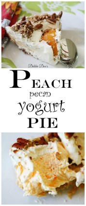 how to make a yogurt peach pie