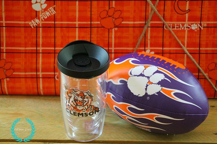 Clemson college cup and football