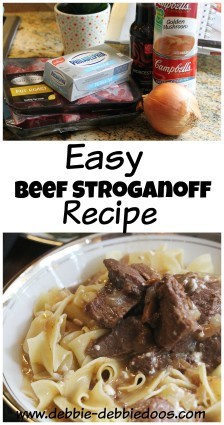 Easy Beef Stroganoff recipe