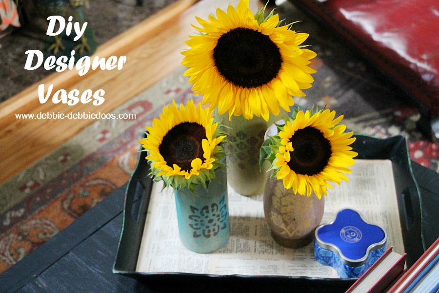 How to make your own designer vases for a fraction of the cost