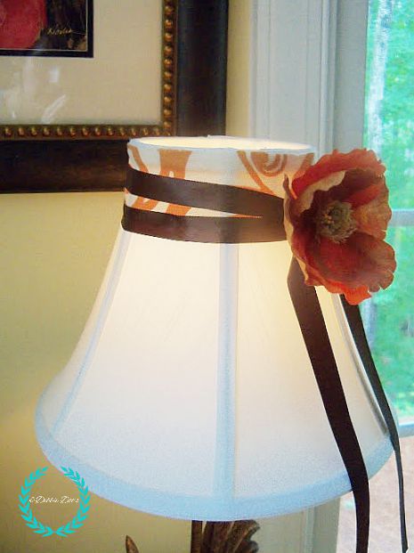 poppy lampshade