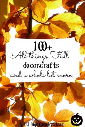 All things Fall creative team presents over 100 decor, crafts, recipes and more for the Harvest season