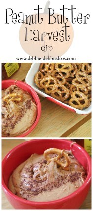 Peanut butter havest dip with only 3 ingredients