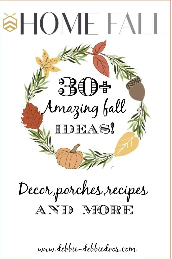 bHome fall event with over 30 amazing fall decorating, recipes, crafts and more ideas.